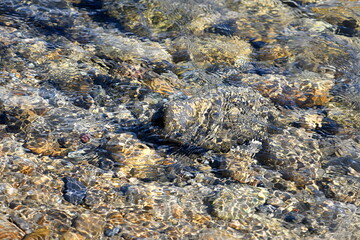 stone on the beach