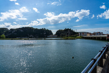 Fototapeta premium Rivadesella village in Asturias, Spain.