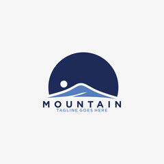 Obraz premium mountain logo