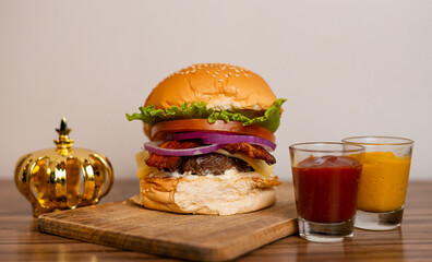 hamburger, lanche, xtudo, bacon, sanduiche