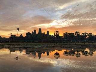 Cambodian sunrise