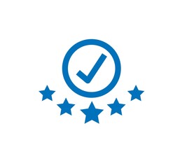  Top service rating  icon on white background