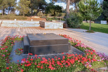 Tomb of Ben Gurion - Zionism Museum or Herzl Museum.
Ben Gurion was the State of Israel's founder...