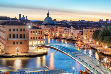 Morning in Venice, view from above