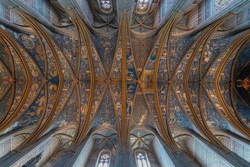 Vue de la cathédrale d'Albi, Tarn, France