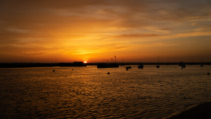 Sunset on Mersea Island