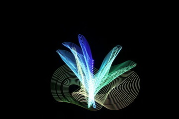Lightpainting Background