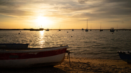 Sunset on Mersea Island