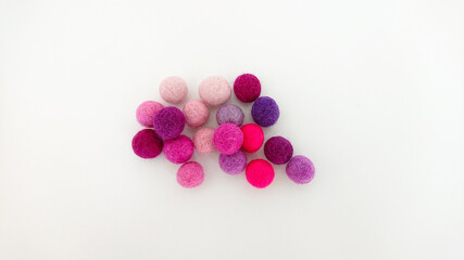 felt balls