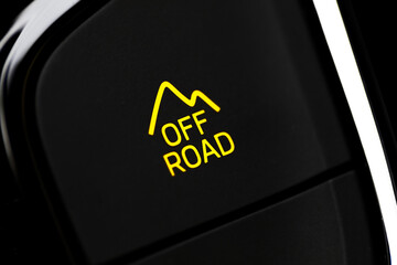  off-road mode button car interior - Image
