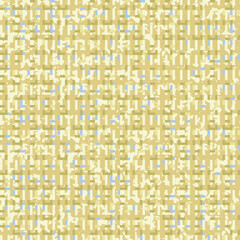 Simple seamless abstract Terrazzo  pattern with tiled geometric texture. Gold, beige and blue vector illustration for wallpaper, home decor, fabric prints and wrapping paper.