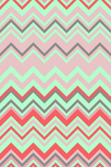 Colorful herringbone chevron texture zigzag vector pattern, abstract geometric seamless backgrounds or vintage wallpaper.