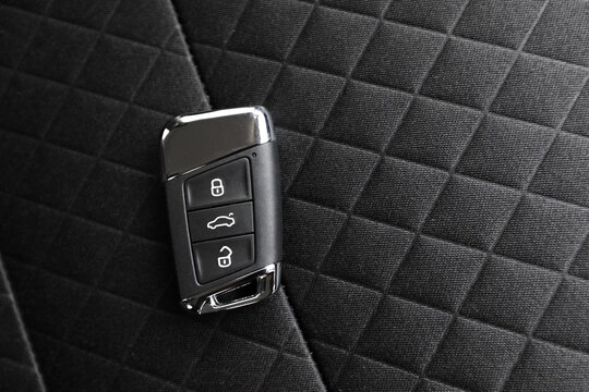 Keyless Remote Control System Of A Modern Car  - Image