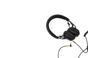 headphones isolated on white background .