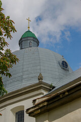 The building of the Ukrainian Greek Catholic Church in Ternopil
