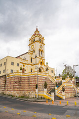 Bogota, Colombia, the Egipto district. The Church of Our Lady of Egypt.