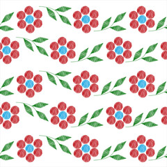 Vector. Perforated color patterns, hand-drawn pattern, embroidery. Ethnic seamless pattern. Hispanic Heritage Month. seamless pattern for web banner, poster, cover, screensaver, social network.