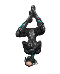 super gynoid is up side down