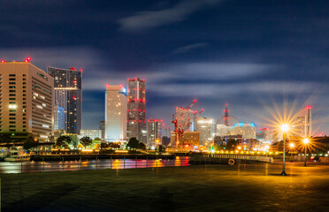 Fototapeta na wymiar 横浜ベイエリア　夜景