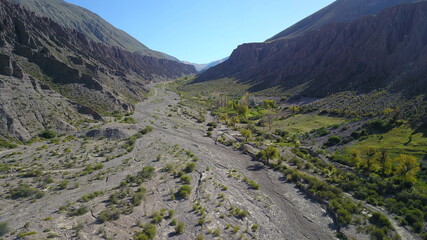 Mountain landscape in northern Argentina