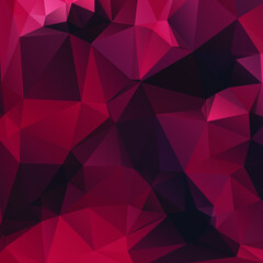 Abstract Purple Color Polygon Background Design, Abstract Geometric Origami Style With Gradient