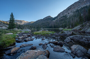 Bench Lake Rocky Mountain National Park