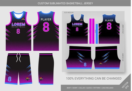 Basketball Jersey Template Images – Browse 17,372 Stock Photos