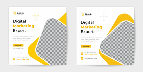 Digital marketing expert social media banner