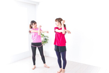 Fototapeta premium ヨガ