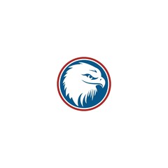 abstract Eagle fly logo space head eagle fly logo design