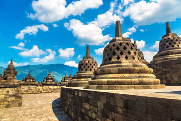 Borobudur temple Java