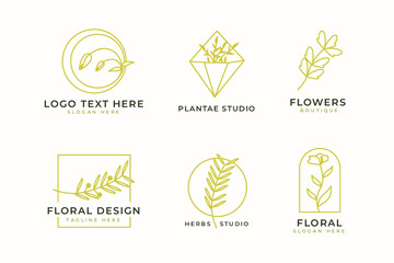 Beautiful logotype collection