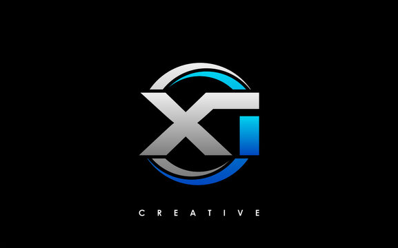 XI Letter Initial Logo Design Template Vector Illustration