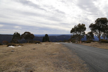 landscape with clouds
