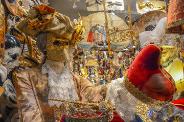 Tienda de Mascaras en Venecia Italia