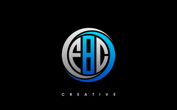 FBC Letter Initial Logo Design Template Vector Illustration