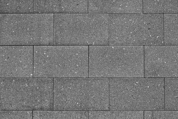 Obraz premium Grey old granite block texture. Gray stone tile brick wall. Abstract grunge background