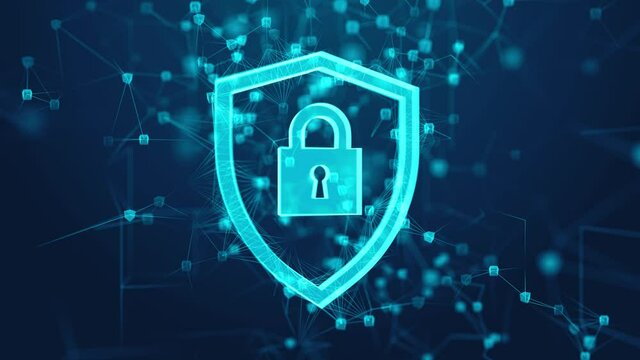 Cyber security protection from hacking attack or malware and viruses