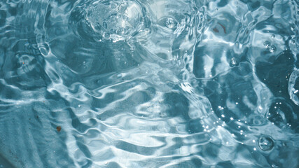 water in the pool