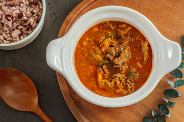 korean style soybean paste stew 'gangdoenjang'