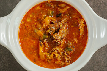 korean style soybean paste stew 'gangdoenjang'