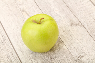 Ripe and sweet green apple