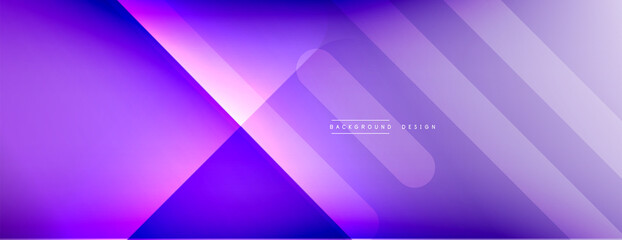 Dynamic lines abstract background. 3D shadow effects and fluid gradients. Modern overlapping forms