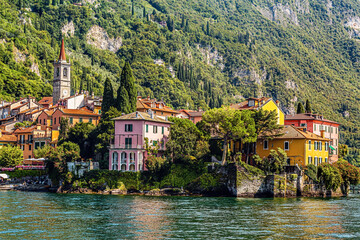 Obraz premium Varenna, Italy