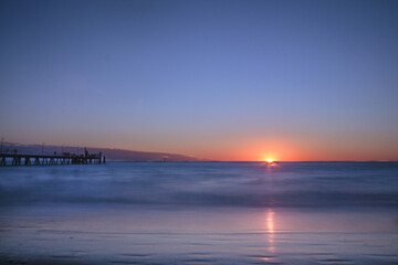 Obraz premium Sunset at Glenelg