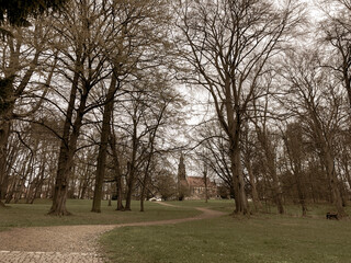 Schlosspark in Altenburg, Thüringen