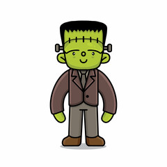 cute halloween mask vector