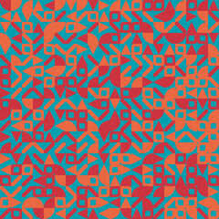 Abstract Geometric Pattern generative computational art illustration