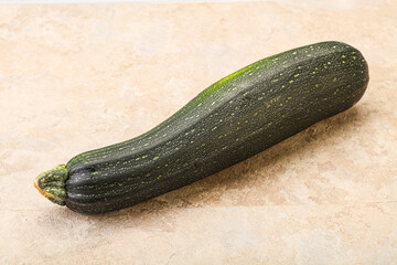 Tasty young organic natural zucchini