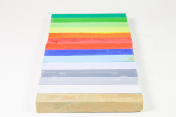Hair chalk writing